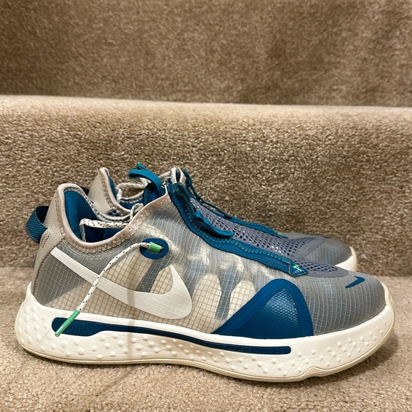 Nike Other - Nike PG 4 - PCG Teal Sneakers M10.5